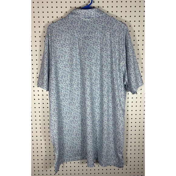 Peter Millar Dazed & Transfused Golf Polo Mens XL Bracketts Crossing Drink Shirt - Picture 1 of 6